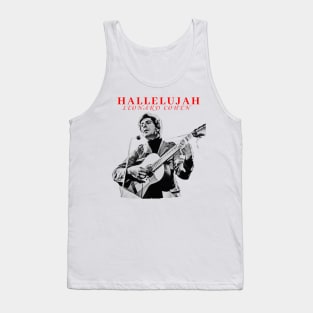 leonard cohen art Tank Top